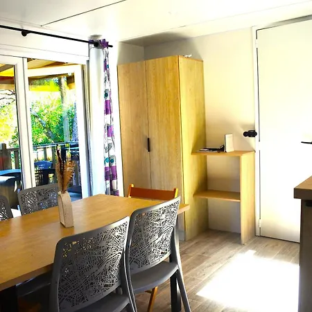Kemping Mobilhome 7 Personnes Climatise - 4 Etoiles Lège-Cap-Ferret
