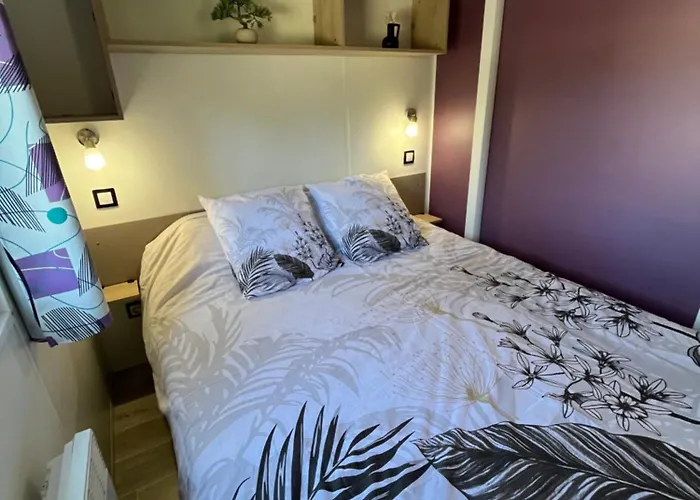 Evasion Premium Confort 4 Etoiles Clim, Ch Parentale, 2 Sdb, 2wc Campingplatz Lège-Cap-Ferret